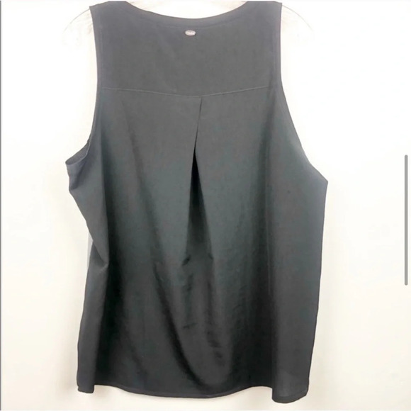 3 for $10 🛍️ Calvin Klein & Silver Studded Flowy Tank Top Sleeveless Blouse - Picture 5 of 8